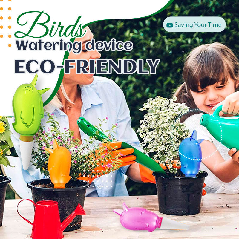 💥Buy 5 get 8 free💥Self Spike Planter Drip Watering Bird