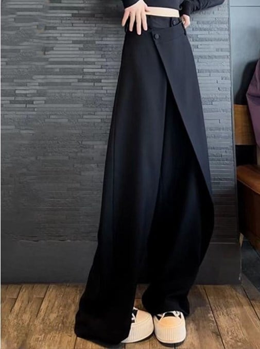 Lrregular Splicing Drape Suit Pants  49%OFF