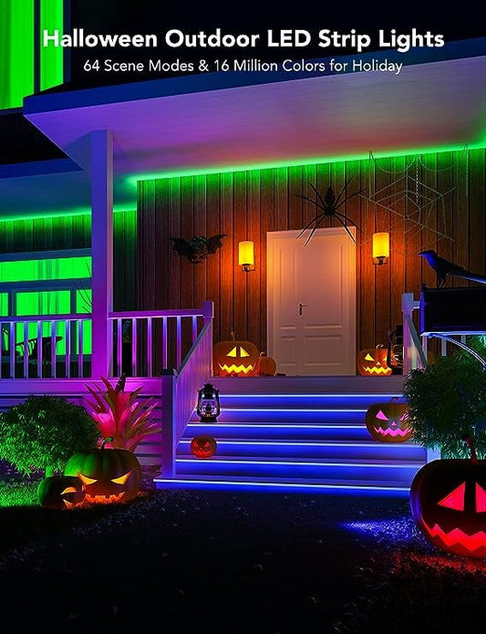 🎃Halloween Sale 48% OFF🔥Wi-Fi Bluetooth Smart Led rgbic for outdoor