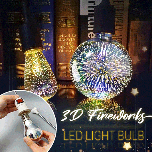 🌈💥Buy 1 get 1 free💡2PCS💎3D Fireworks LED Light Bulb