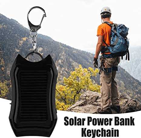 💥 Innovative Solar Power Bank Keychain - Charge Your Devices Anywhere, Anytime!