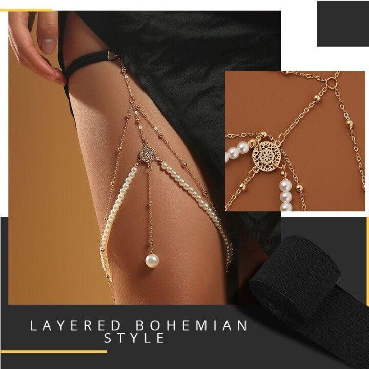 (🎅XMAS Sale - 50% OFF)🔥Glamorous Thigh Chain Jewelry--Let the thighs exude charm.