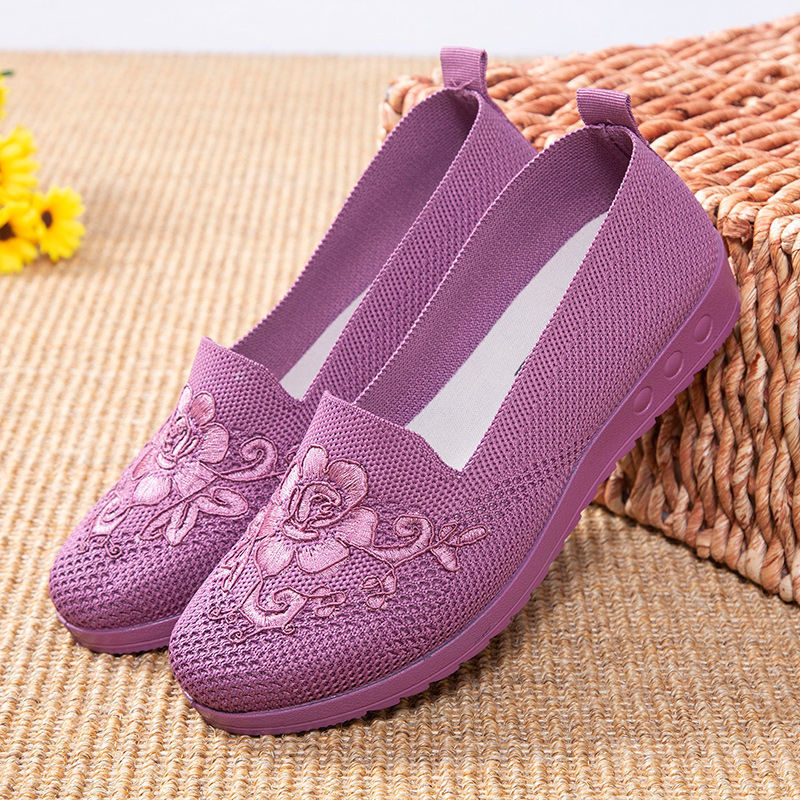 2023 new comfortable soft sole breathable non-slip printed women's shoes