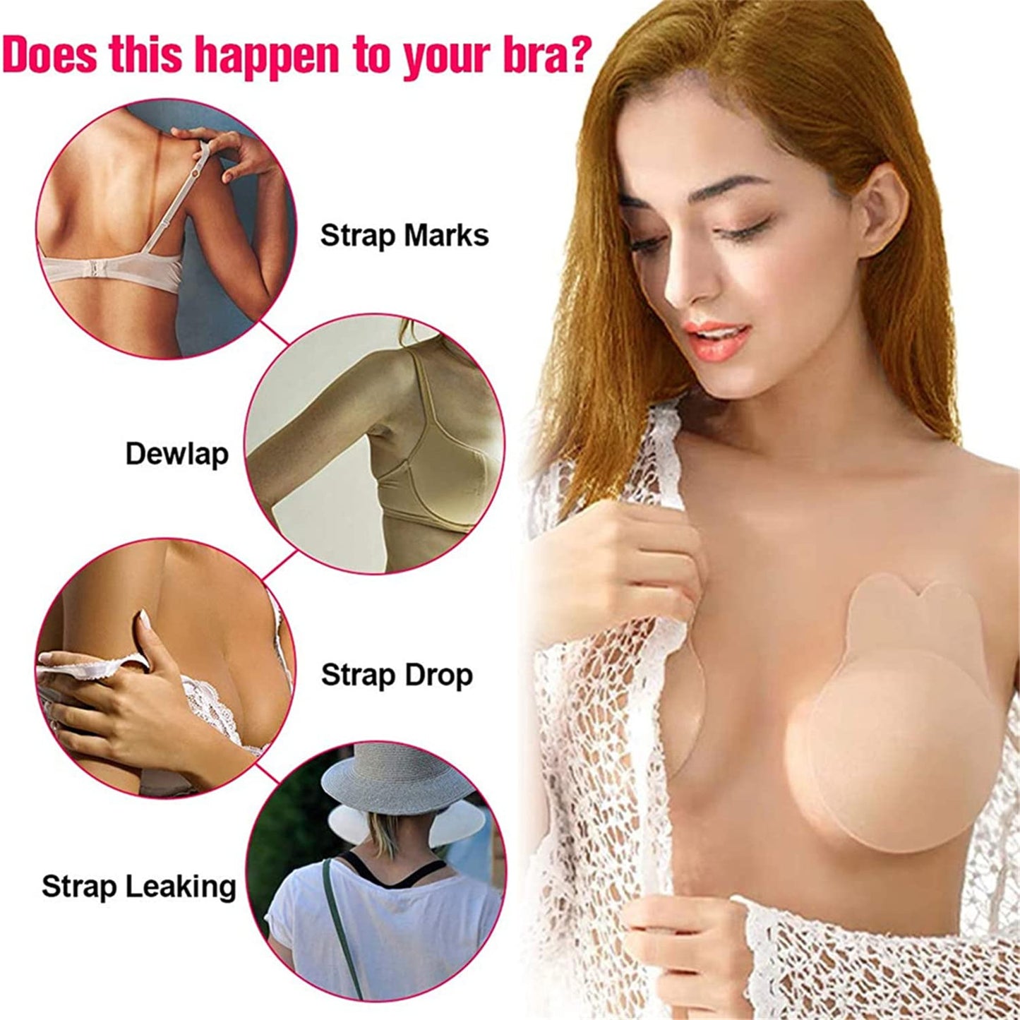 Adhesive Invisible Lifting Breast Sticky Bra