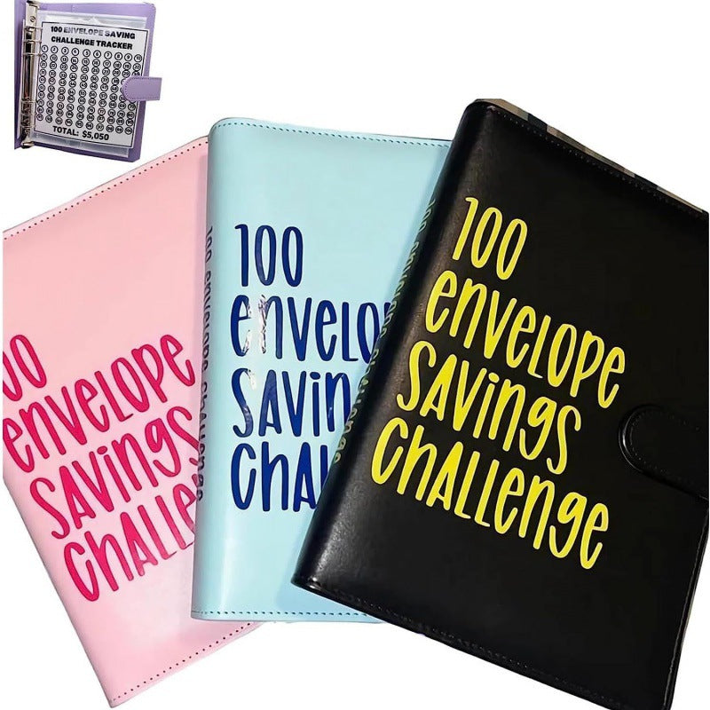 100 Envelope Savings Challenge Binder – Zebrasisi