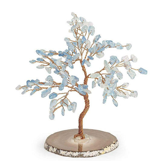 Aquamarine Crystal Tree